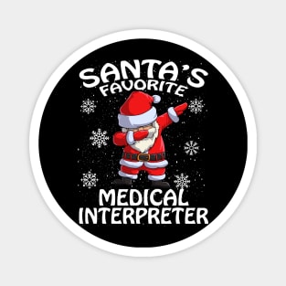 Santas Favorite Medical Interpreter Christmas Magnet